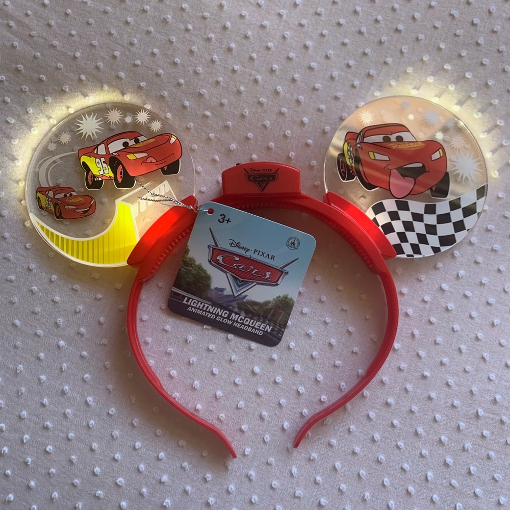 Lightning McQueen Disneyland Ears
